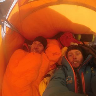 Ve stanu s Petrem Maškem.