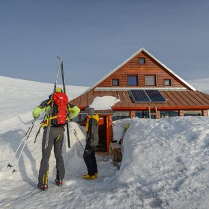 Útulňa Ďurková pod Chabencom je oblíbené nocležiště při přechodu Nízkých Tater