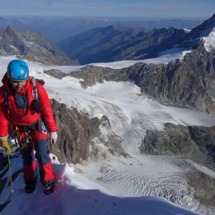 Výstup na Dent d´Hérens ve Walliských Alpách