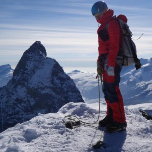 Výstup na Dent d´Hérens ve Walliských Alpách