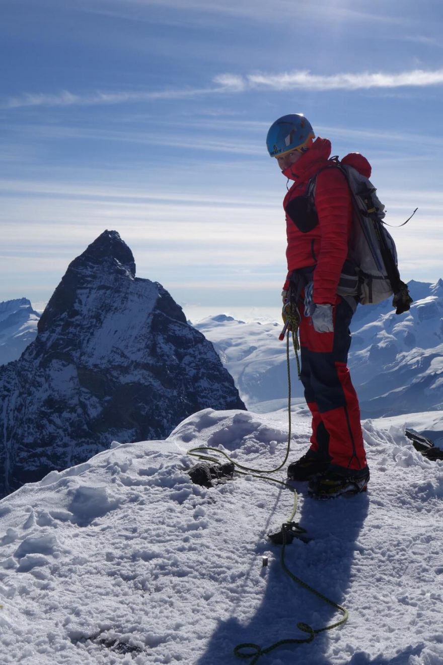 Výstup na Dent d´Hérens ve Walliských Alpách