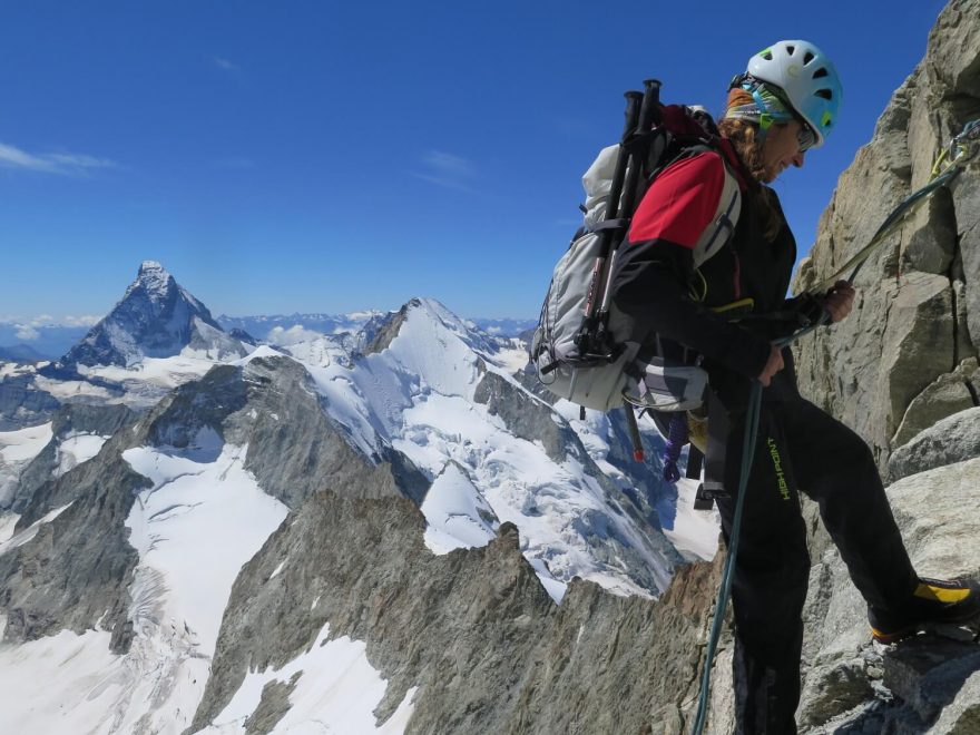 Výstup na Zinalrothorn ve Walliských Alpách