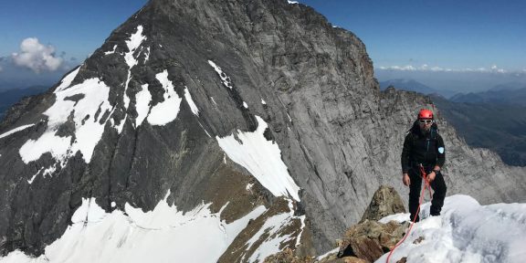 Výstup na Eiger hřebenem Mittellegi