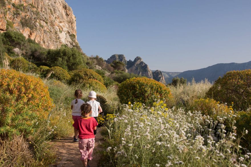 baby friendly cestičky mezi jednotlivými sektory