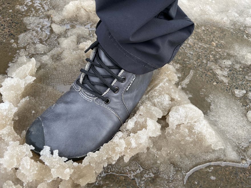 Odolnost vůči městké zimě bot Saltic Vintero.