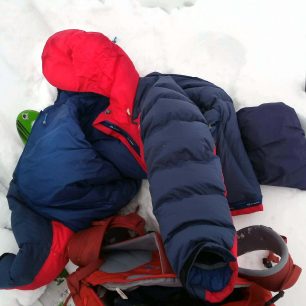 Bunda Sir Joseph TERAG II jako parťák na skialpových výpravách