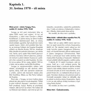 HUASCARÁN – zastavení po padesáti letech Kapitola 1.