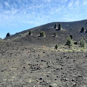 Vyprahlá krajina. Stezka vulkánů - Ruta de los Volcanes. La Palma, Kanárské ostrovy