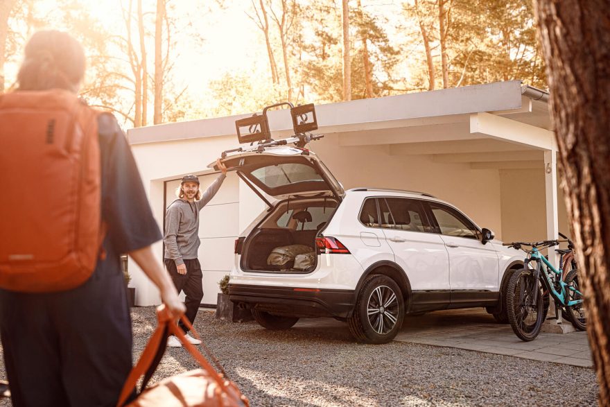 Nosič na kola na zavazadlový prostor Thule OutWay Platform