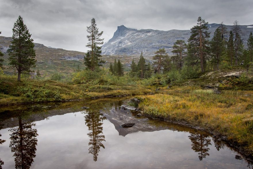 Pohoří Tafjordfjella je protkáno sítí turistických tras. Norsko