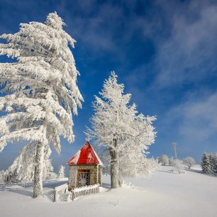 Po oblých hřebenech Javorníků vede mezinárodní běžkařská trasa představující téměř 60 kilometrů udržovaných stop mezi střediskem Kohútka a Čadcou.