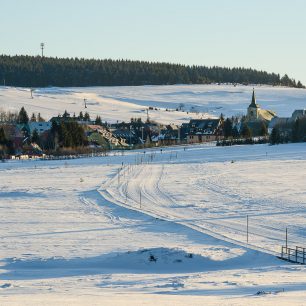 Krušnohorská lyžařská magistrála představuje jednu z nejkrásnějších dálkových tras u nás