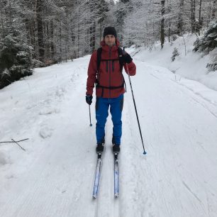 Intenzivní testování bundy KILPI HASTAR-M ve stopě