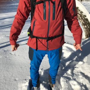 Stahování bundy KILPI HASTAR-M