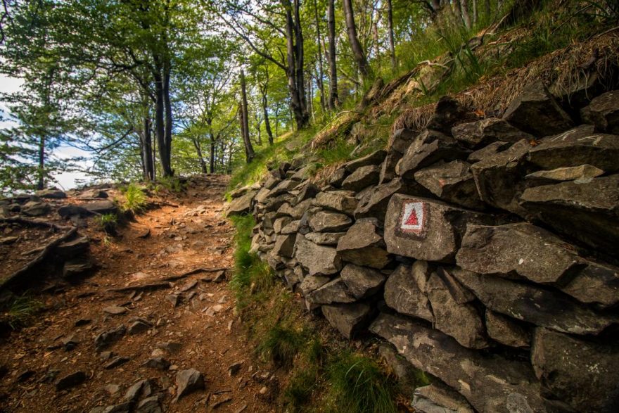 Cesta na Luž, Lužické hory