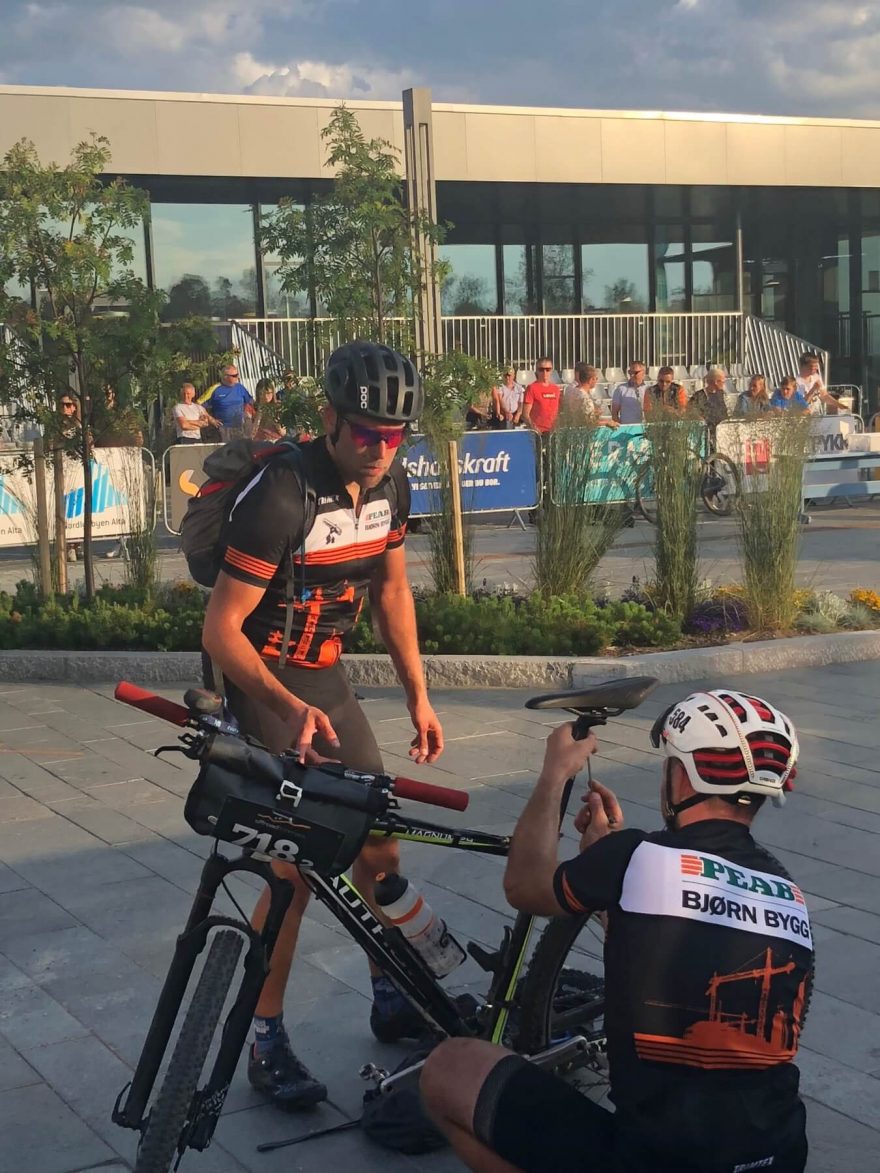 Martin Čunát během závodu.