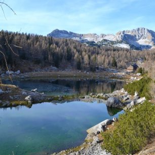 Dvojno jezero, Dolina Triglavských jezer, Julské Alpy