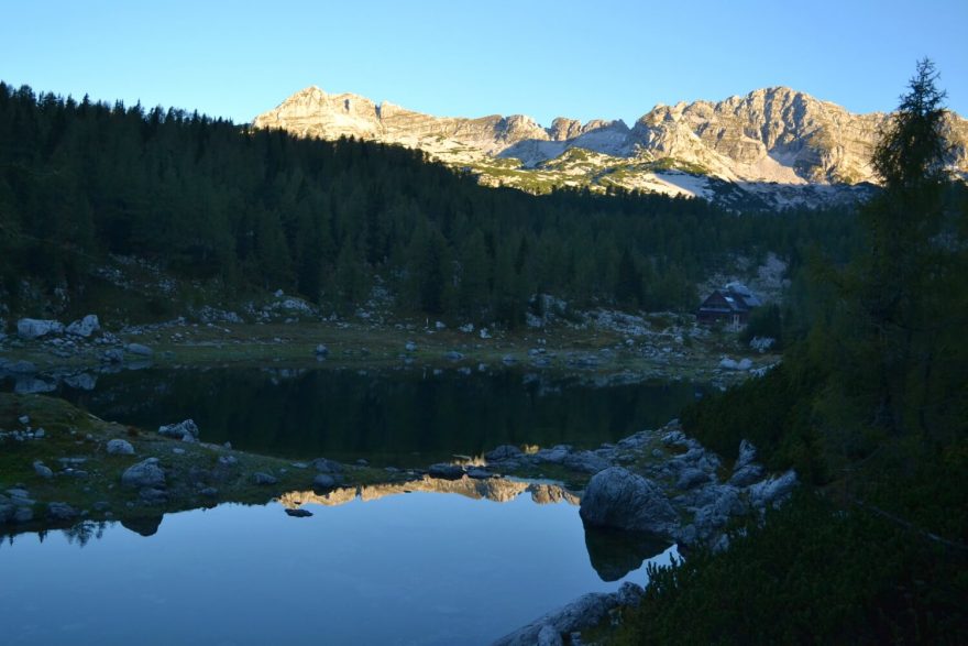 Dvojno jezero, Dolina Triglavských jezer, Julské Alpy