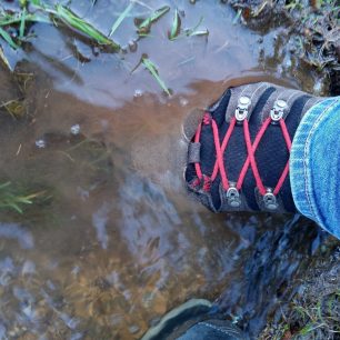 ADEMM PROTECT FABRIC SPRAY testování ošetřených bot