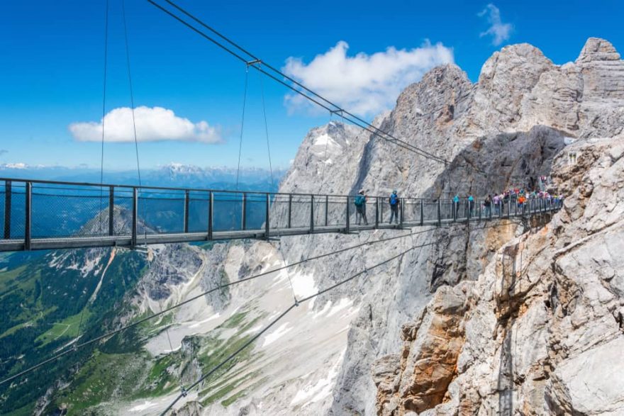 Lanový most Dachstein Sky Walk