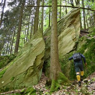Krkonošské testování - opakované výstupy a sestupy v údolí Jizerky - KOMPRESNÍ PODKOLENKY LIGHT MERINO