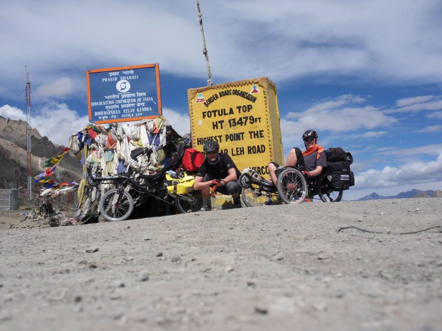 V sedle Fatu-La (4108 m), Ladakh, Indie