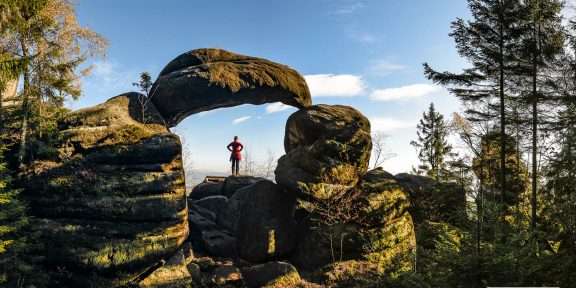Adršpach, Teplické skály a Broumovské stěny: trek pískovcovými skalními městy
