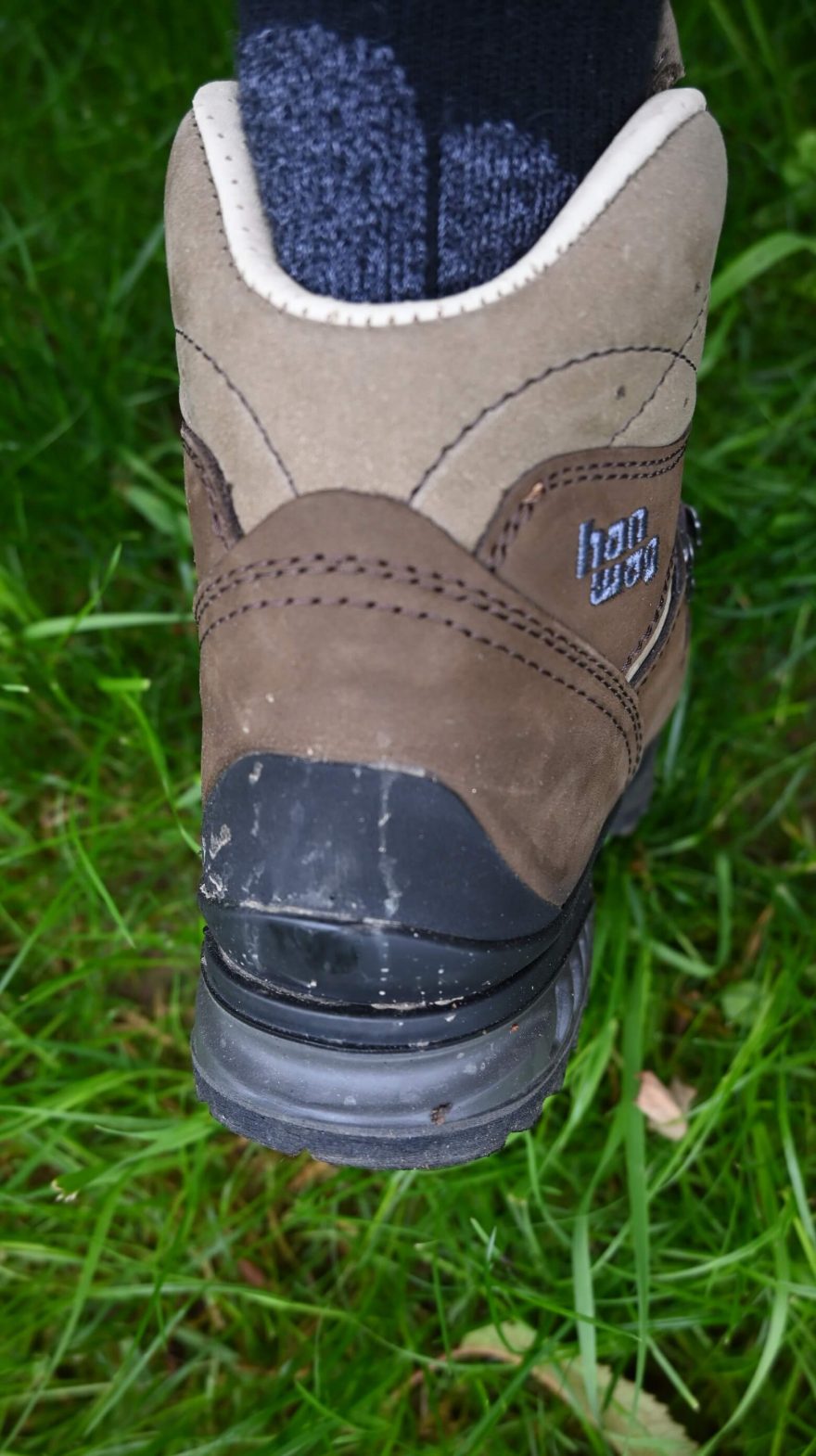 Pohled na patní část včetně polstrování, snížení a šití - HANWAG TATRA II BUNION LADY