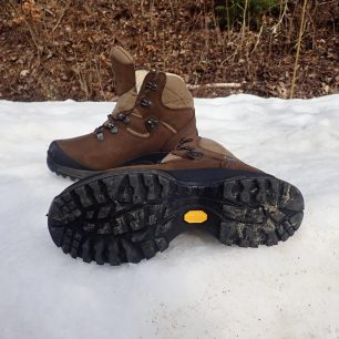 Testování bot na jarním sněhu v Krkonoších - HANWAG TATRA II BUNION LADY