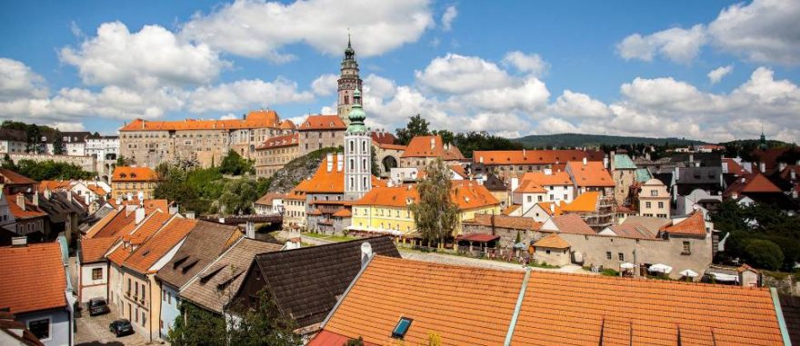 Český Krumlov je historické město zapsané na seznamu světového dědictví UNESCO