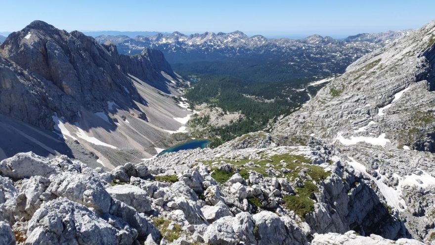 Výhled do Doliny Triglavských jezer, Julské Alpy, Slovinsko