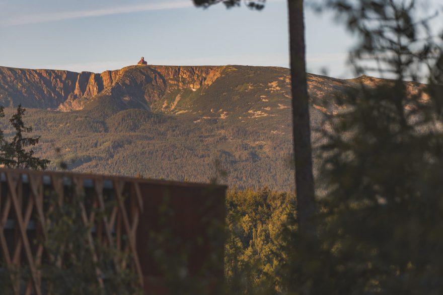 Zloty Widok, vyhlídka, polské Krkonoše