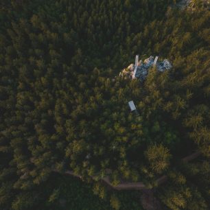 Vyhlídka Liška. Hlídka na Stráži, Rokytnice nad Jizerou, Krkonoše
