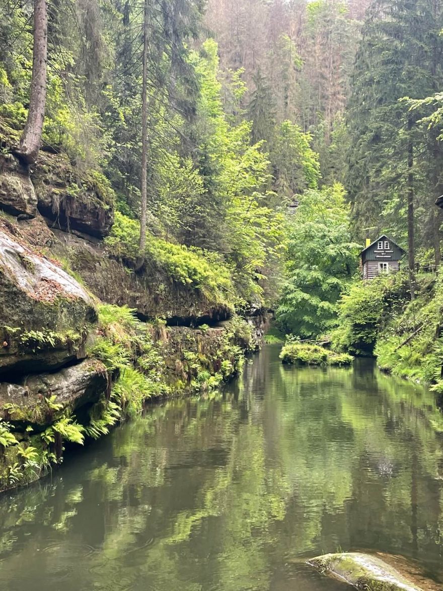 Den 6 - Kamenice. Přeběh Severní stezky podél severní hranice ČR