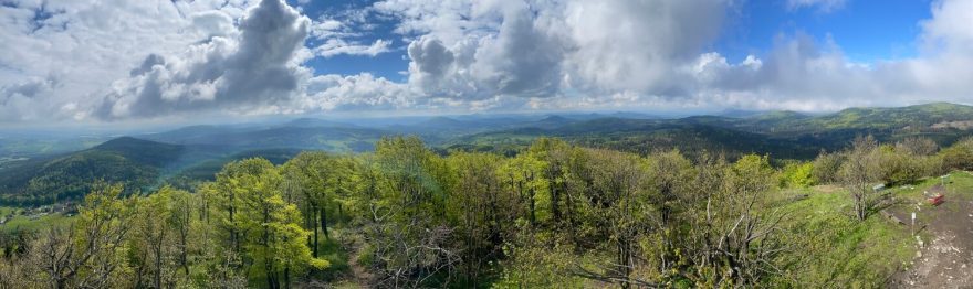 Den 8 - Luž, Lužické hory. Přeběh Severní stezky podél severní hranice ČR
