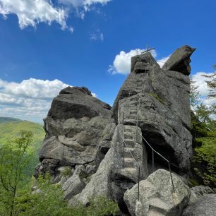 Den 9 - Ořešník, Jizerské hory. Přeběh Severní stezky podél severní hranice ČR