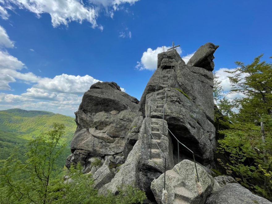 Den 9 - Ořešník, Jizerské hory. Přeběh Severní stezky podél severní hranice ČR