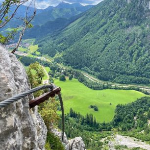 Kaiser Joseph Klettersteig Seemauer, Hochschwabgruppe, rakouské Alpy