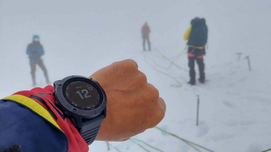 Ideální podmínky na testování navigace v hodinkách Garmin Fenix 6X PRO