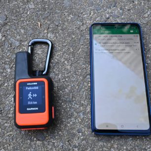 Přehled zpráv v aplikaci Earthmate