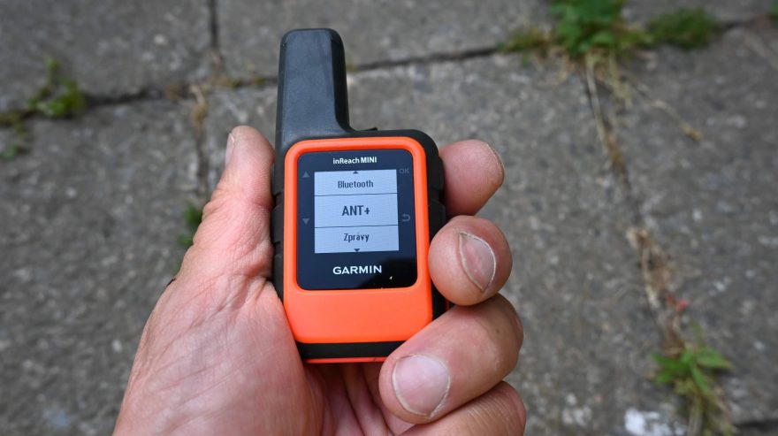 Spuštění technologie ANT+ pro spárování s hodinkami GARMIN
