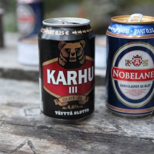 Karhu znamená ve finštině medvěd a taky jedno z nejlepších finských piv.