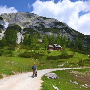 Kratší okruh kolem 6 jezer u Tauplitzalm zvládnete i s kočárkem, Totes gebirge, rakouské Alpy