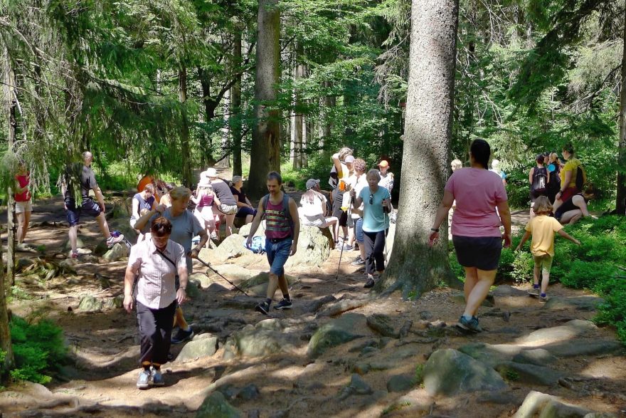 Přelidněno na českých horách - Vysočina, Devět skál