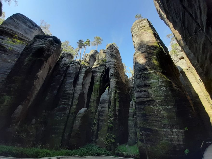 Skalní město. Adršpach