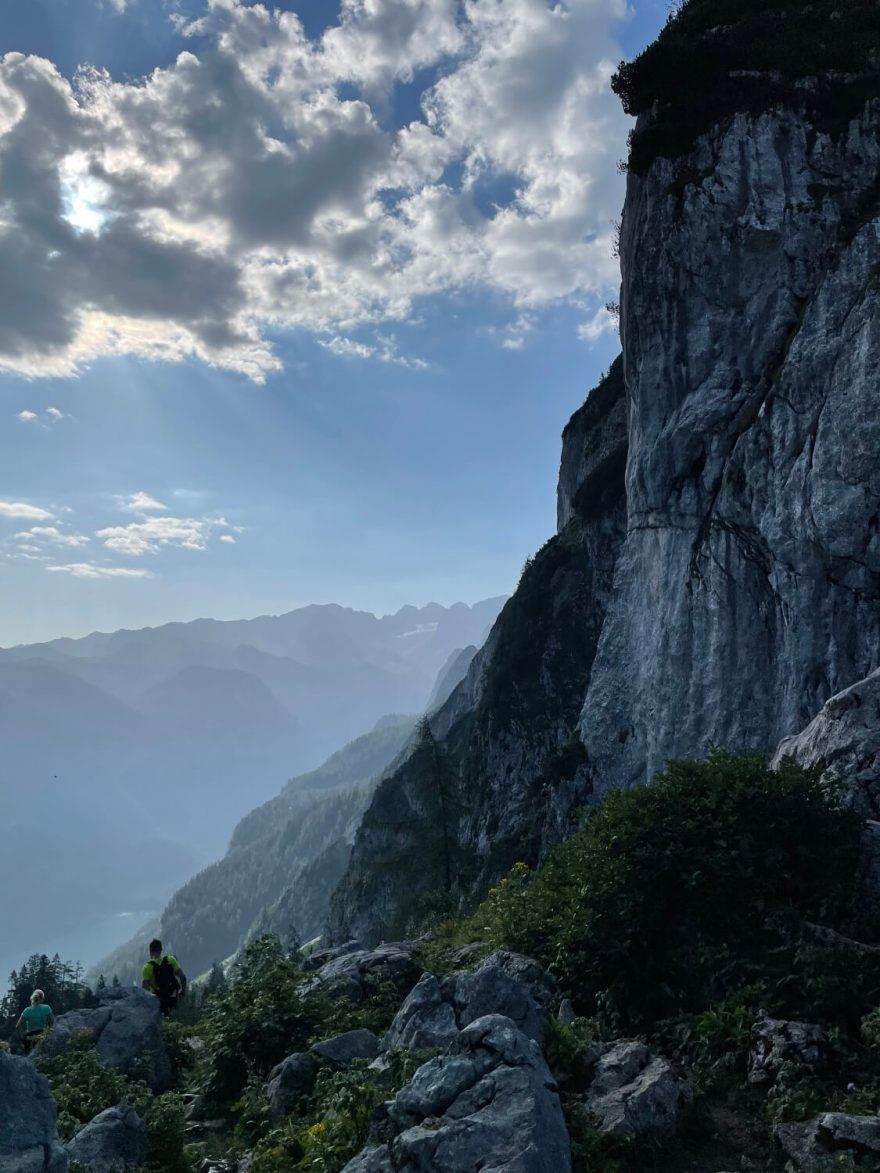 Intersport Donnerkogel Klettersteig, Gosausee, Solná komora, Salzkammergut, rakouské Alpy. Foto Jana Souralová
