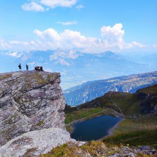 Baschalvasee. Okruh kolem 5 jezer, Pizol, 5-Seen-Wanderung, švýcarské Alpy