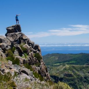 Vyhlídka pod vrcholem Pico Arieiro, Madeira