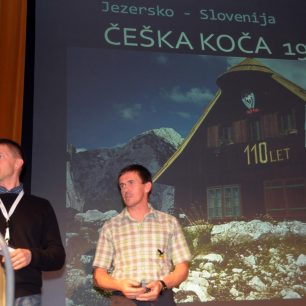Zleva: Drejc a Davo Karničarovi, duo - bratři - alpinisté ze Slovinska, MFA 2010