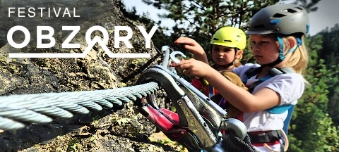 Pro děti je připravený plnohodnotný víkendový cestovatelsko – outdoorový festiválek MINI OBZORY.